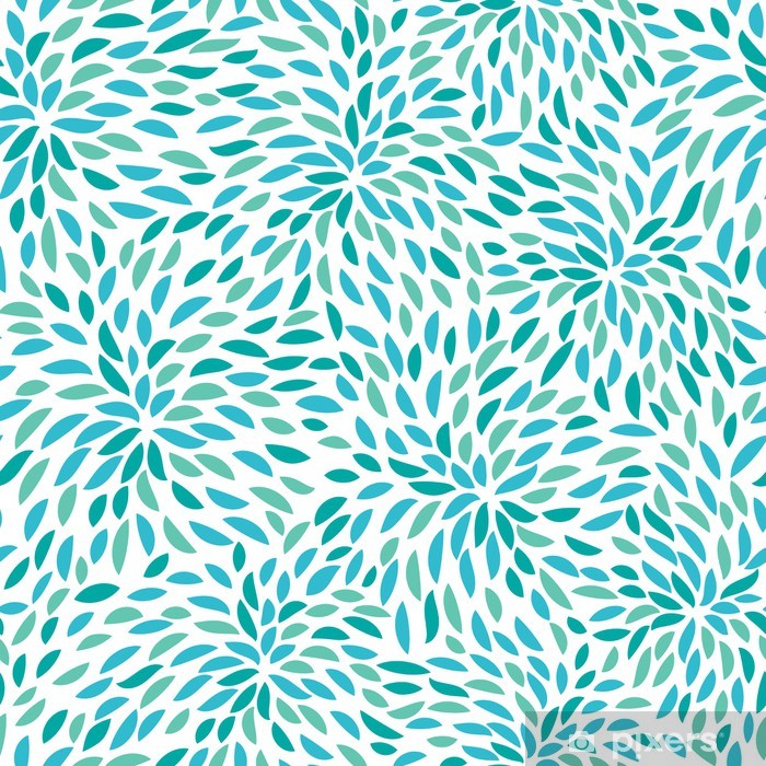 700x700 Vector Flower Pattern Seamless Floral Background Wall Mural