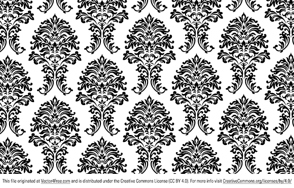 580x372 Free Floral Vector Pattern Files, Vectors Graphics
