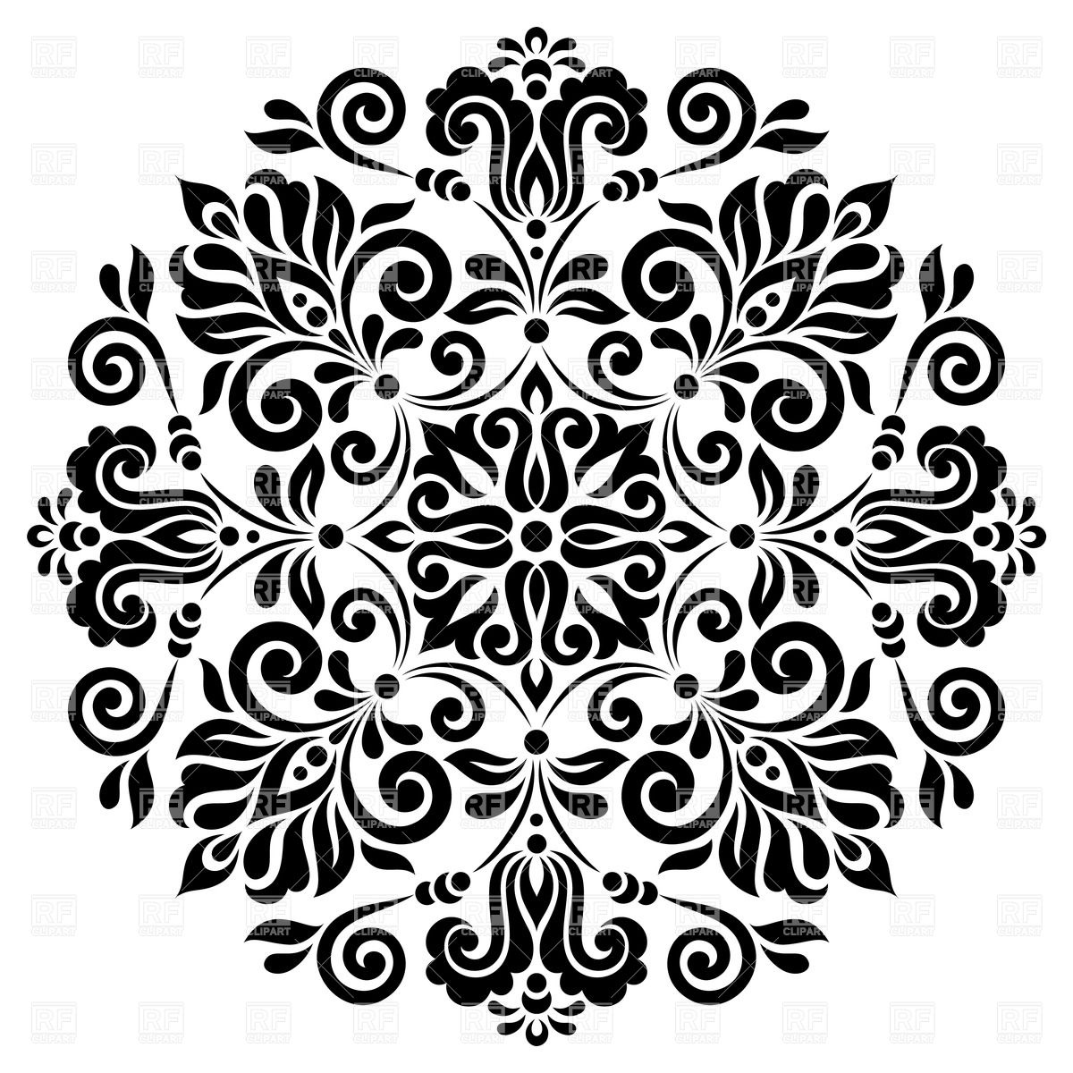 Floral Pattern Vector at Vectorified.com | Collection of Floral Pattern