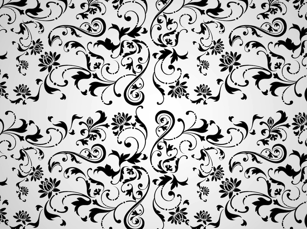 1024x766 Flowers Print Vector Art Graphics