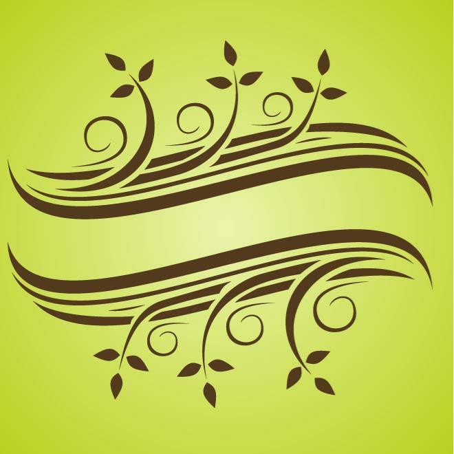 Floral Scroll Vector at Collection of Floral Scroll