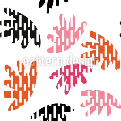 Abstract Floral Shapes Vector Ornament 400x400 Abstract Floral Shapes Vector Ornament