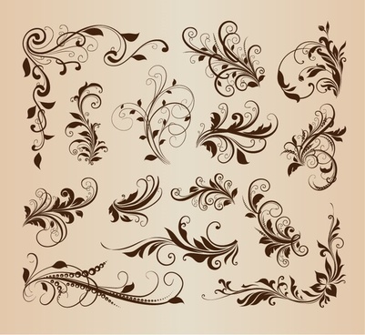 401x368 Swirl Floral Vector Free Vector Download