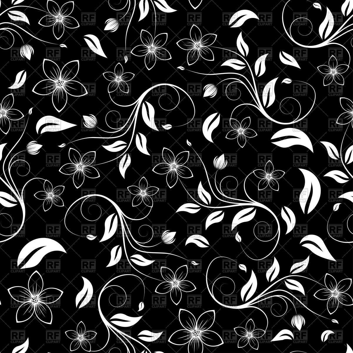 Download Floral Texture Vector at Vectorified.com | Collection of ...