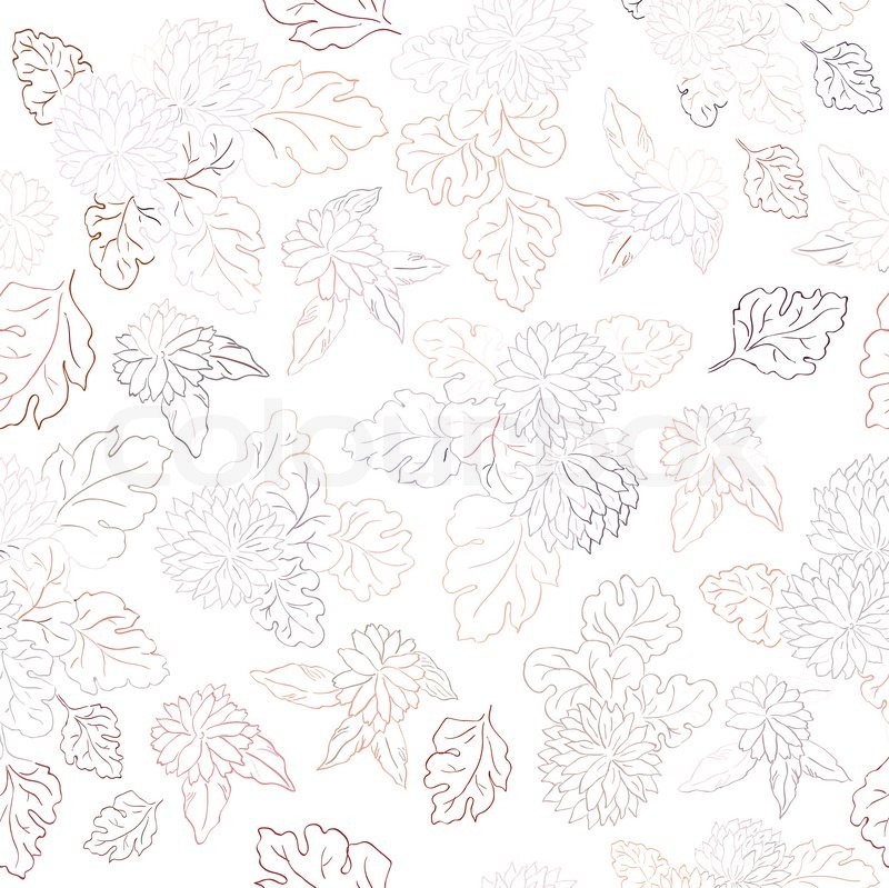 800x799 Beautiful Flower Vector Illustration Stock Vector Colourbox