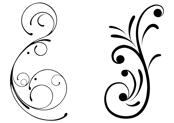 600x425 Floral Vectors
