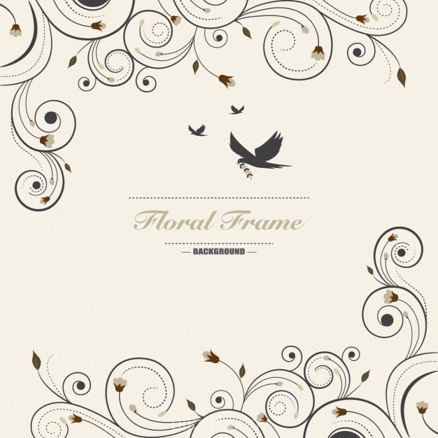 Ornamental Floral Background Vector Free Download 626x626 Ornamental Floral Background Vector Free Download