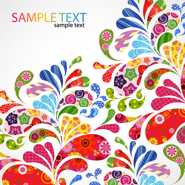 768x768 Floral Background Vector Graphics Design Images