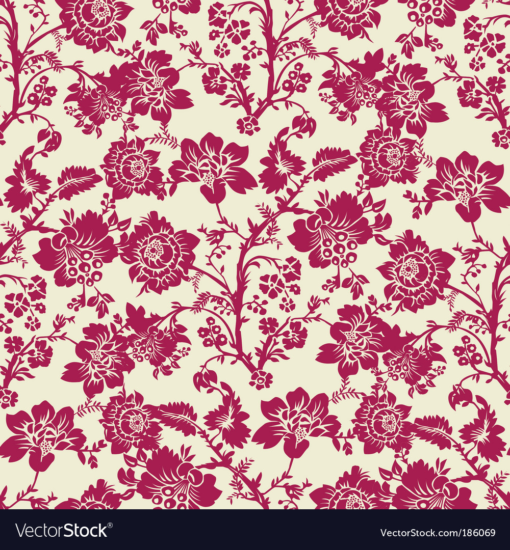 1000x1080 Floral Wallpaper Flower Pattern Royalty Free Vector Image