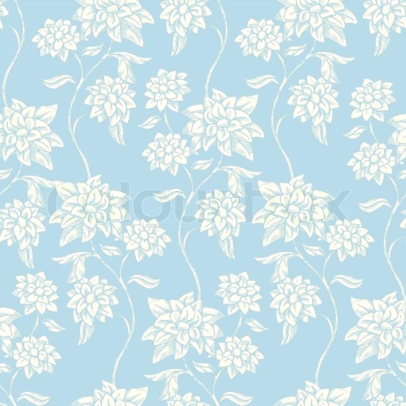 800x800 Victorian Floral Wallpaper Style Flower Vintage Background