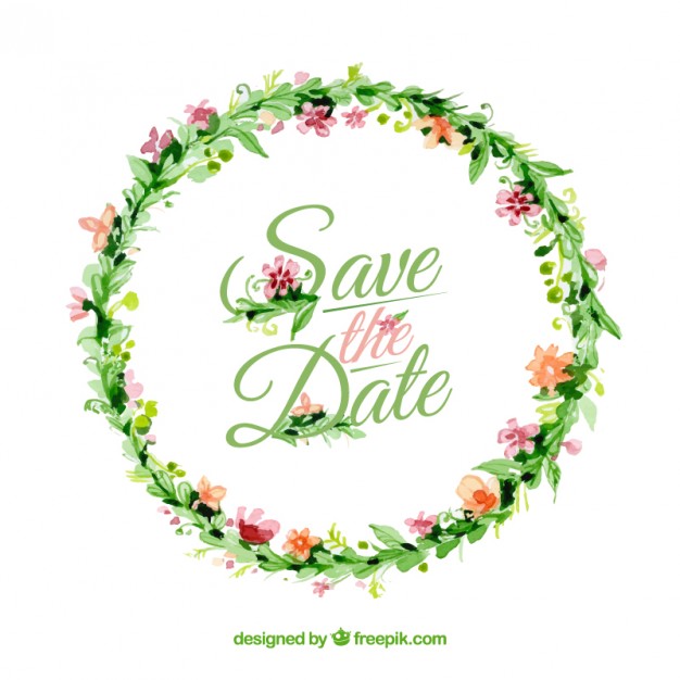 Floral Wedding Invitation Vector Premium Download 626x626 Floral Wedding Invitation Vector Premium Download