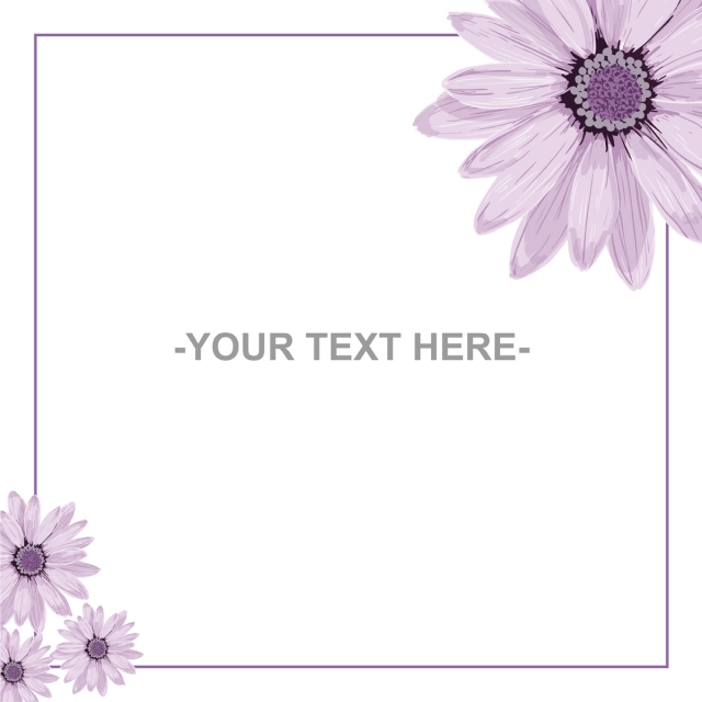 Purple Flower Wedding Invitation, Background, Pattern, Frame Png 640x640 Purple Flower Wedding Invitation, Background, Pattern, Frame Png