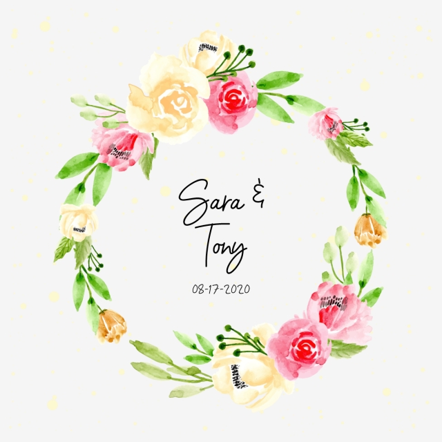 Green Watercolor Floral Wreath, Flower, Flowers, Floral Png 640x640 Green Watercolor Floral Wreath, Flower, Flowers, Floral Png