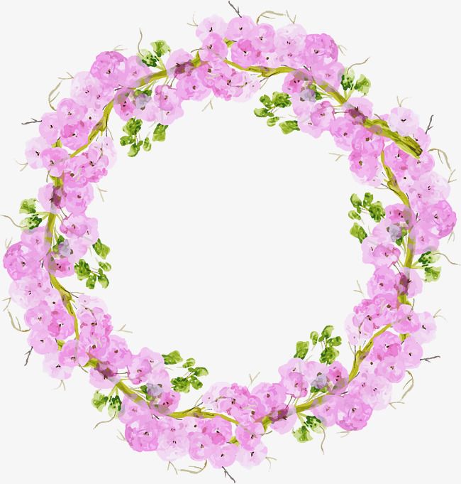 Pink Floral Wreath, Vector Png, Pink, Watercolor Wreaths Png 650x681 Pink Floral Wreath, Vector Png, Pink, Watercolor Wreaths Png