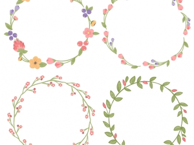 Circle Flower Wreath Clipart Free Cliparts Download Images 400x300 Circle Flower Wreath Clipart Free Cliparts Download Images
