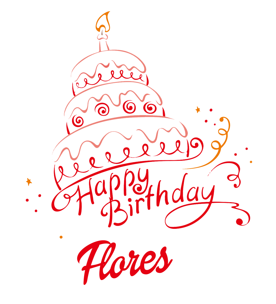 1072x1180 Flores Happy Birthday Vector Cake Name Png