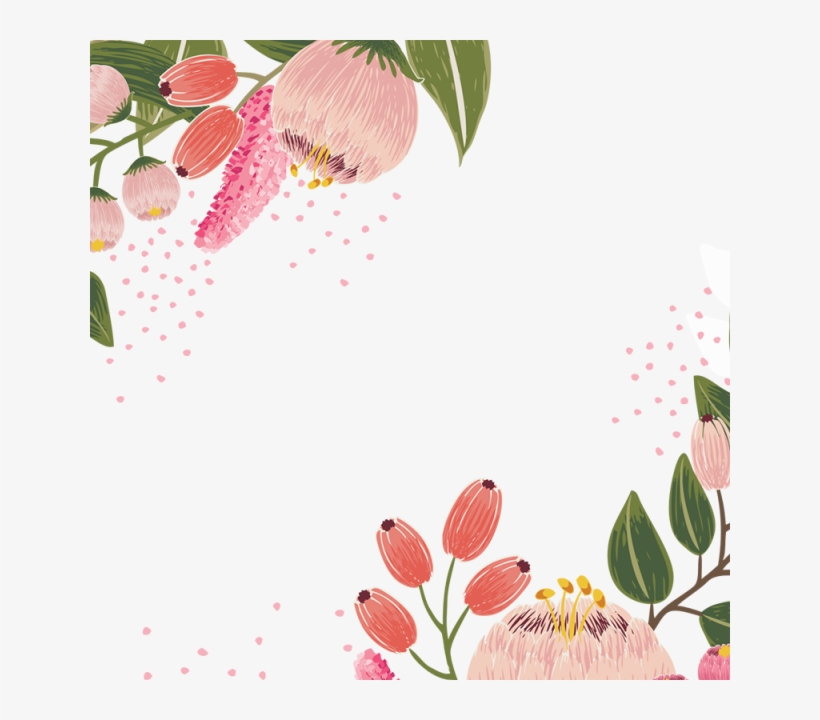 820x720 Vectores De Flores Vintage Png