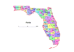 Editable Royalty Free Map Of Florida, Fl In Vector Graphic Online 253x179 Editable Royalty Free Map Of Florida, Fl In Vector Graphic Online