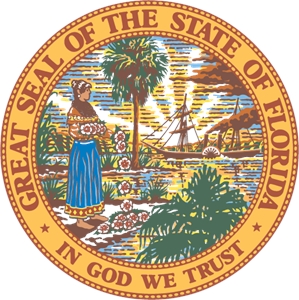 299x300 Florida State Flag Logo Vector