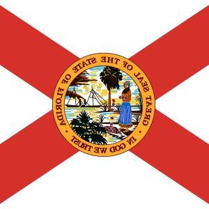 300x300 Florida State Flag Vector Clipart Geekchicpro
