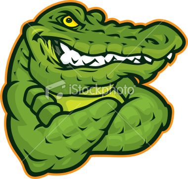 380x362 This Gator Confident Gator Mascot Is Great For Any Mascot Driven