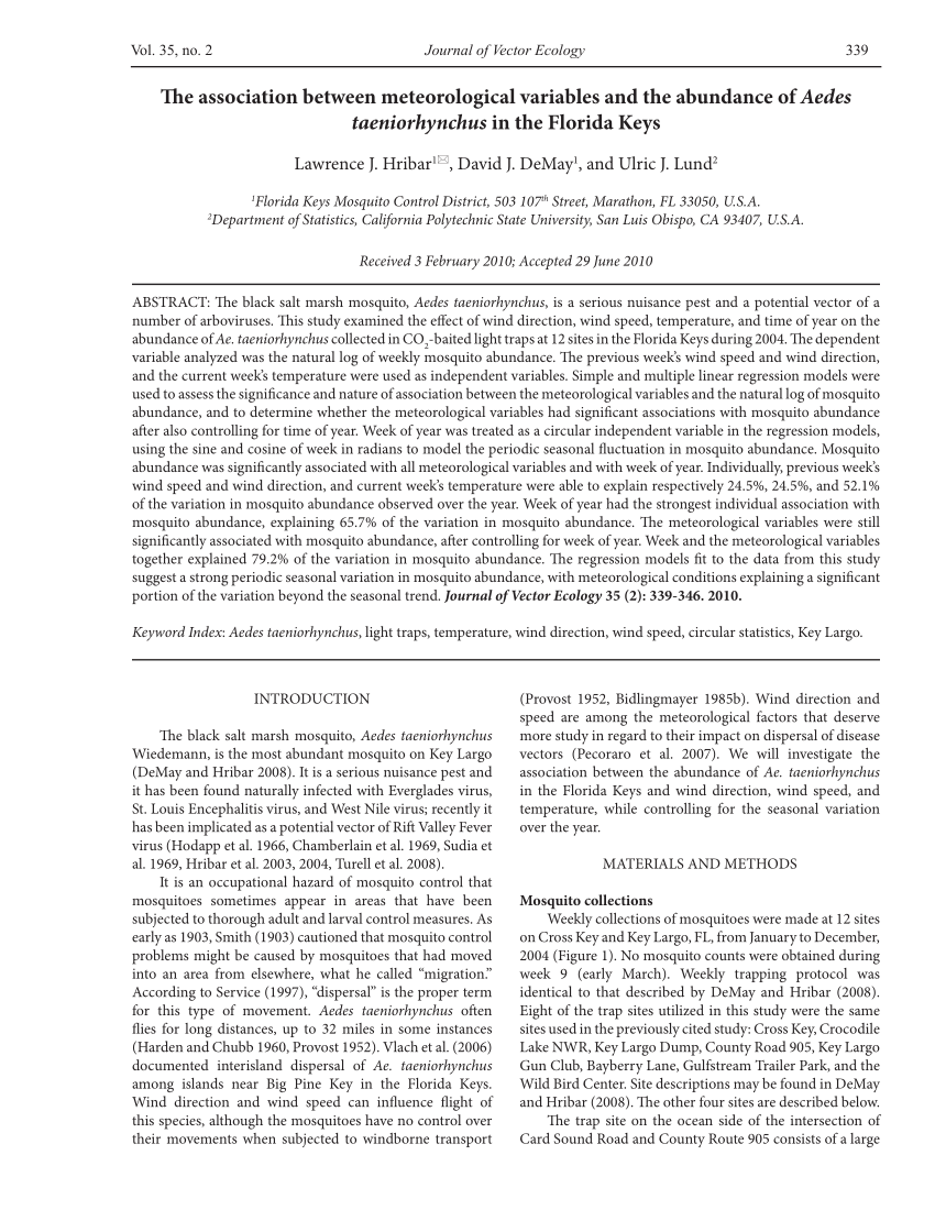 Pdf The Association Between Meteorological Variables 850x1100 Pdf The Association Between Meteorological Variables