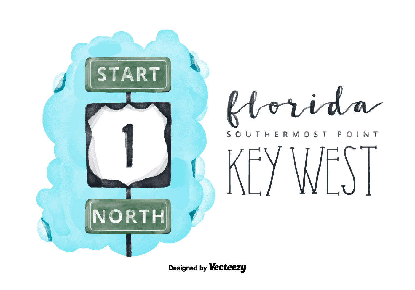 Florida Keys Free Vector Art 1400x980 Florida Keys Free Vector Art