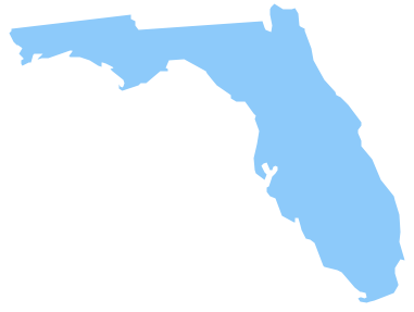 381x287 Geo Map Usa Florida North America