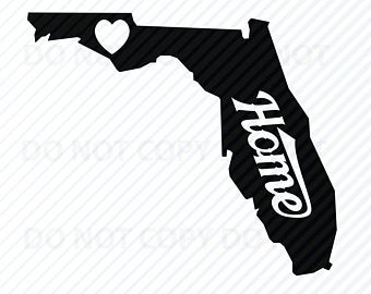 340x270 Florida Silhouette Etsy