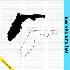 Florida State Map Png Vector Catchsplace 300x300 Florida State Map Png Vector Catchsplace