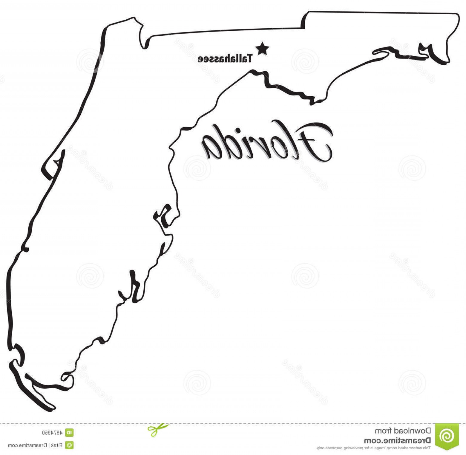Stock Photo State Florida Outline Image Studiogrfx 1560x1526 Stock Photo State Florida Outline Image Studiogrfx