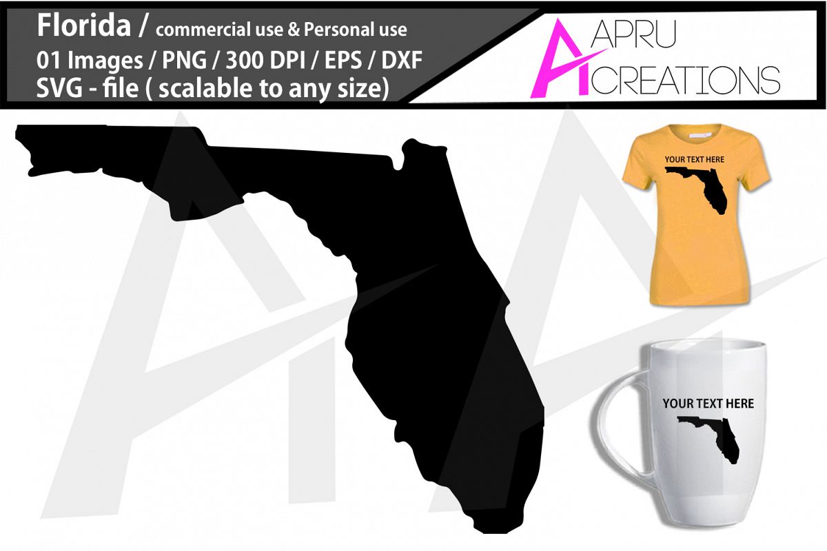 1200x800 Florida Vector Map Florida State Map Florida Plai