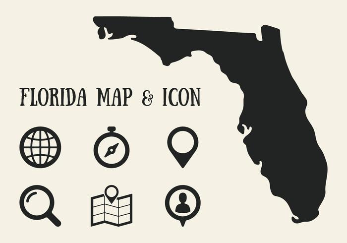 700x490 Florida Map And Icon