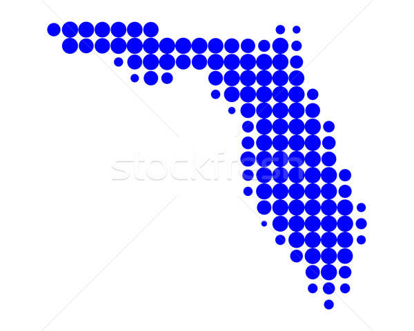 600x480 Map Of Florida Vector Illustration Robert Biedermann