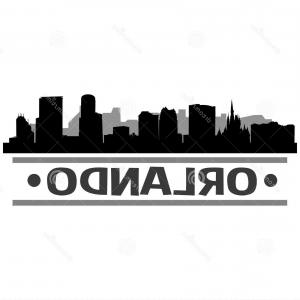 300x300 Stock Illustration Orlando Skyline Florida Vector Illustration Usa