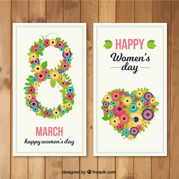 626x626 Florida Woman's Day Card Vector Free Download