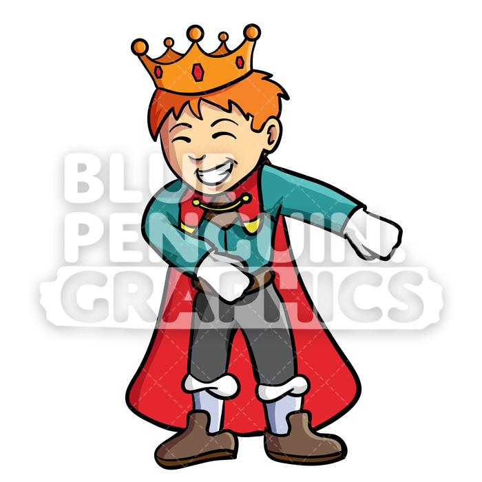 700x700 Prince Floss Dance Vector Cartoon Clipart Illustration Blue