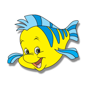 300x300 Free Vectors Flounder Fish Free Vector