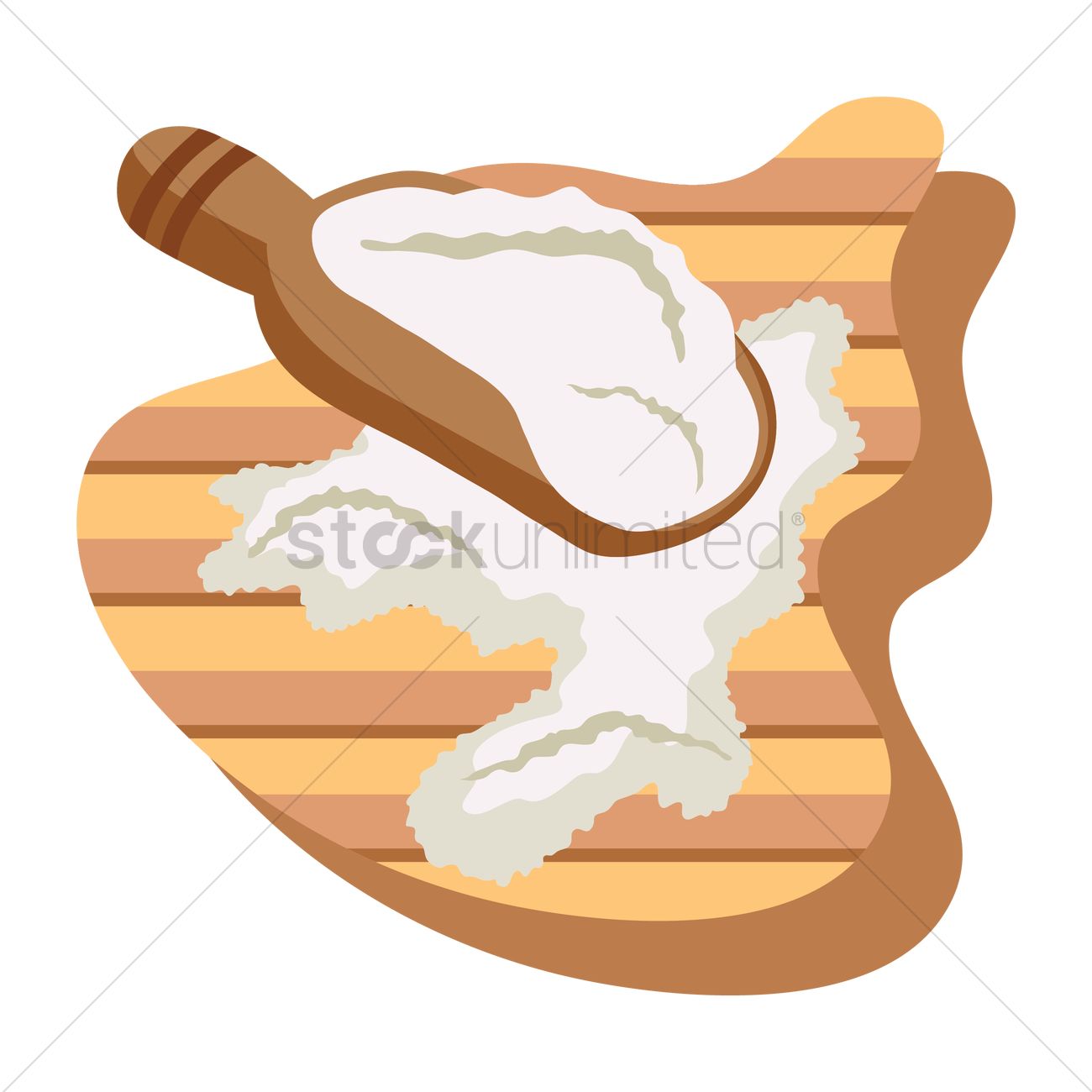 Free Wheat Flour Vector Image 1300x1300 Free Wheat Flour Vector Image