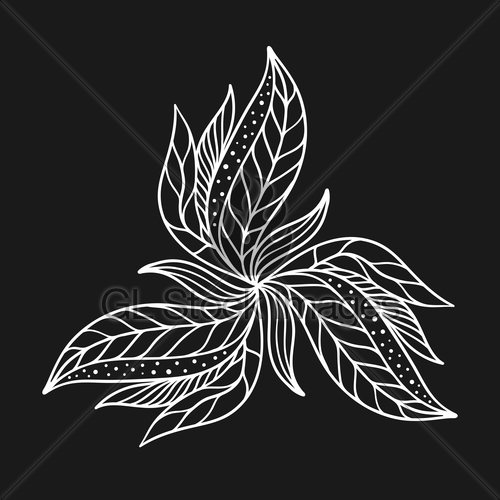 500x500 Vector Flourish Background Gl Stock Images