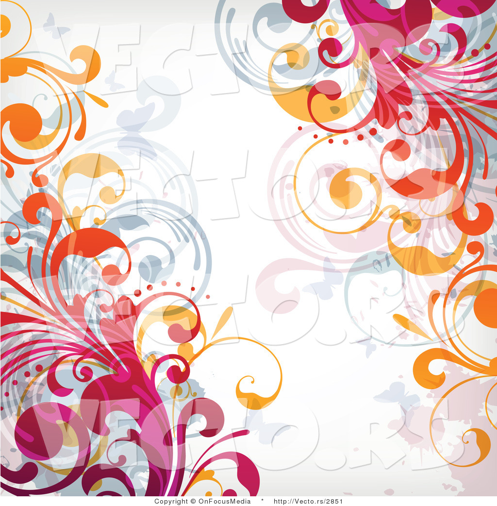 1024x1044 Vector Of Flourish Vines On Top Of White Background Design Version