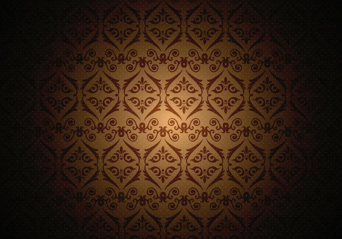 700x490 Western Flourish Background Vector