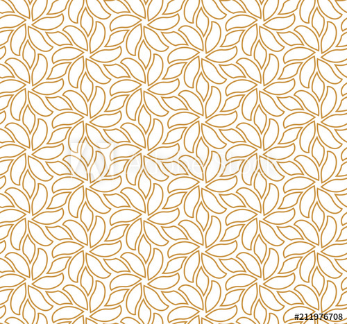 500x467 Elegant Decorative Flourish Seamless Pattern Oriental Floral