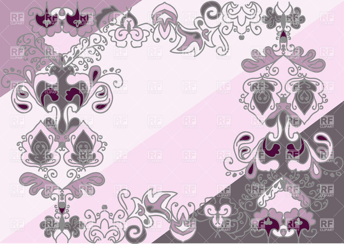 1200x851 Ornamental Flourish Frame Vector Image Of Backgrounds, Textures