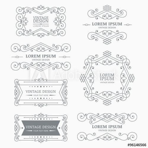 500x500 Vector Retro Style Flourish Frame Bahamas Salt Co Vintage