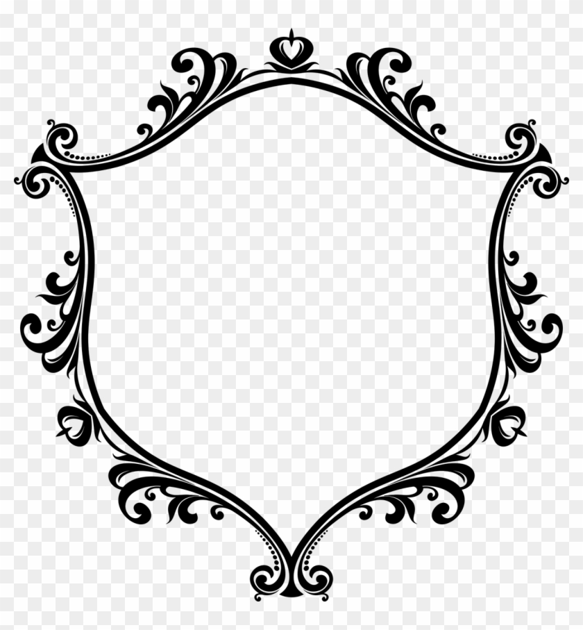 840x907 Flourish Floral Decorative Png Image