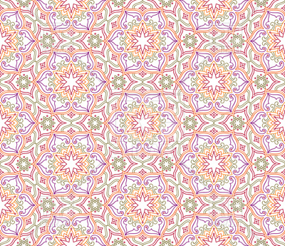 400x345 Flourish Tiled Pattern Vector Image Of Backgrounds, Textures