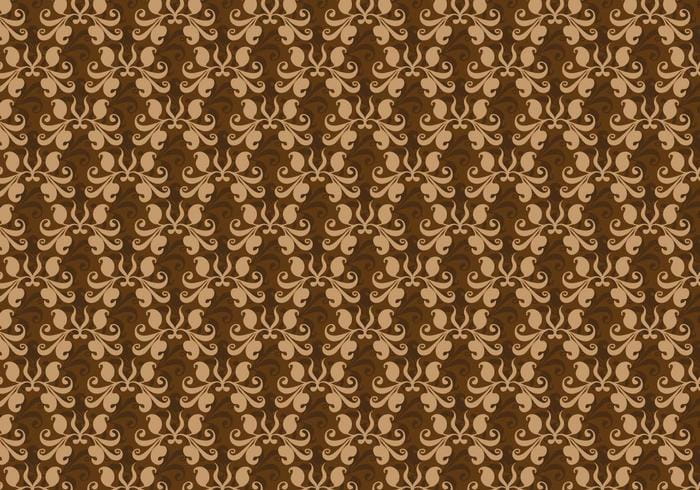 700x490 Free Vector Brown Western Flourish Pattern Free Graphics