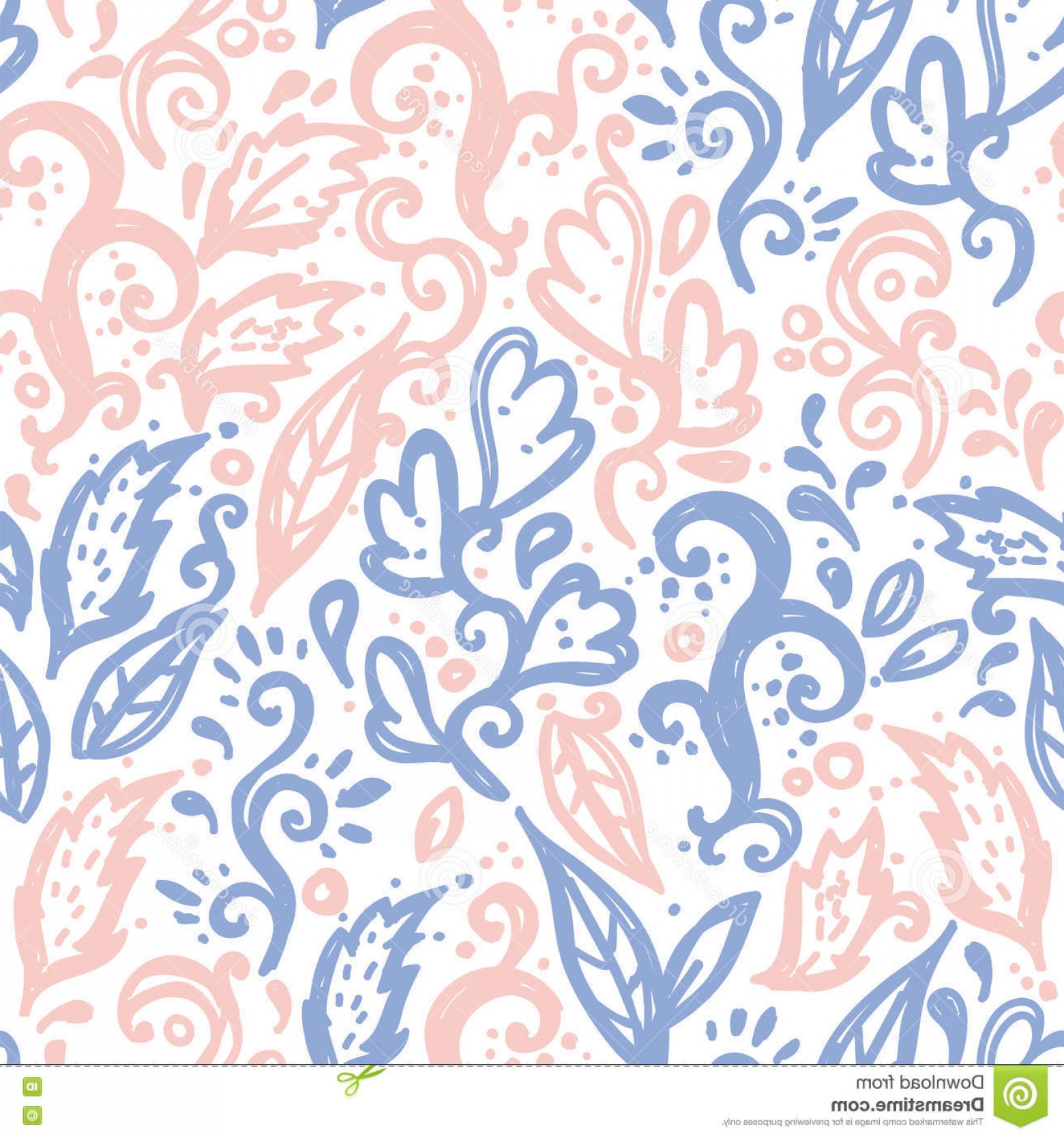 1560x1668 Stock Illustration Floral Flourish Ornament Abstract Seamless