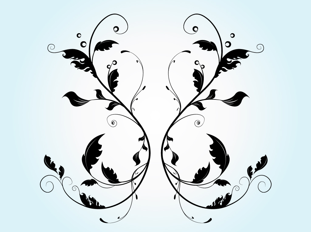 1024x765 Free Flourish Vector Art Images